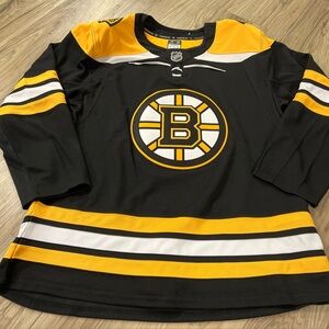Fanatics Premium NHL Boston Bruins Home Jersey Black Men’s Size 54(XL) NWOT $180